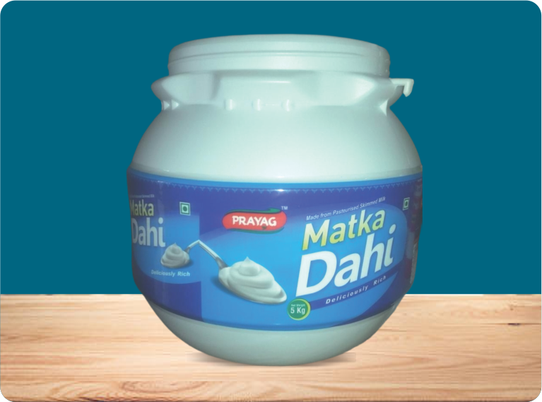 Dahi Matka (with shrink polythene)