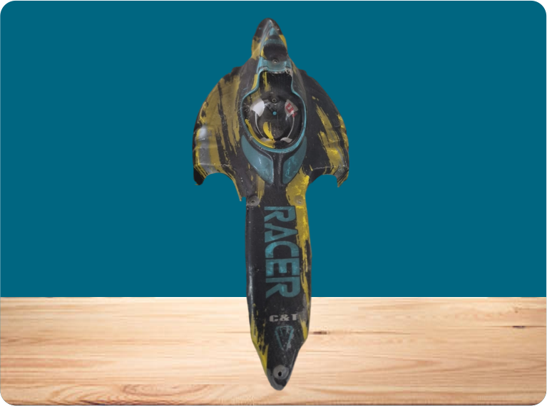 Space Ship Plastic Toy Wrap